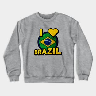 I ♥ BRAZIL Crewneck Sweatshirt